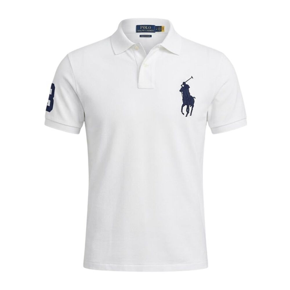 Ralph Lauren Boys Logo Polo Shirt / White